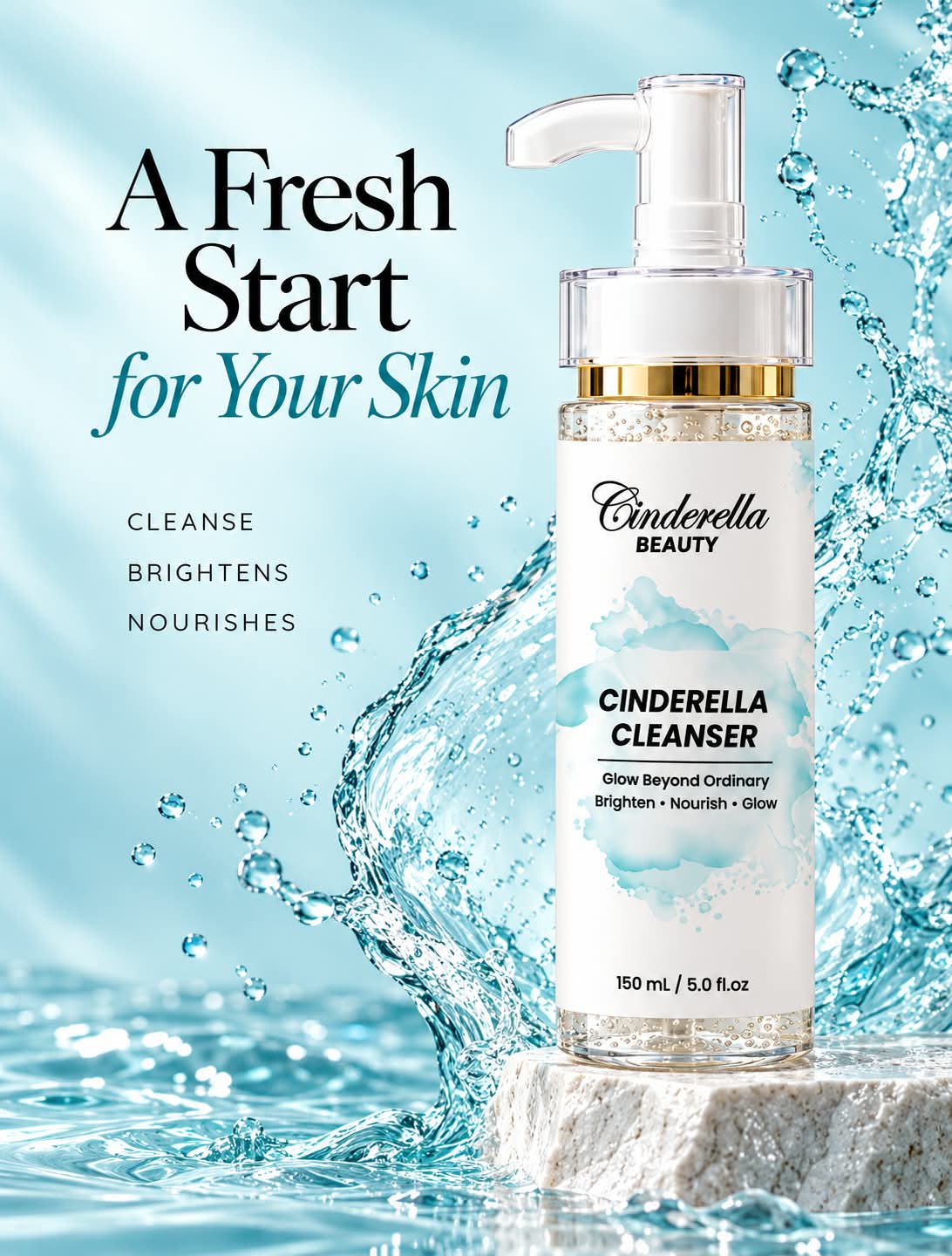 Cinderella Beauty Face Wash Cleanser